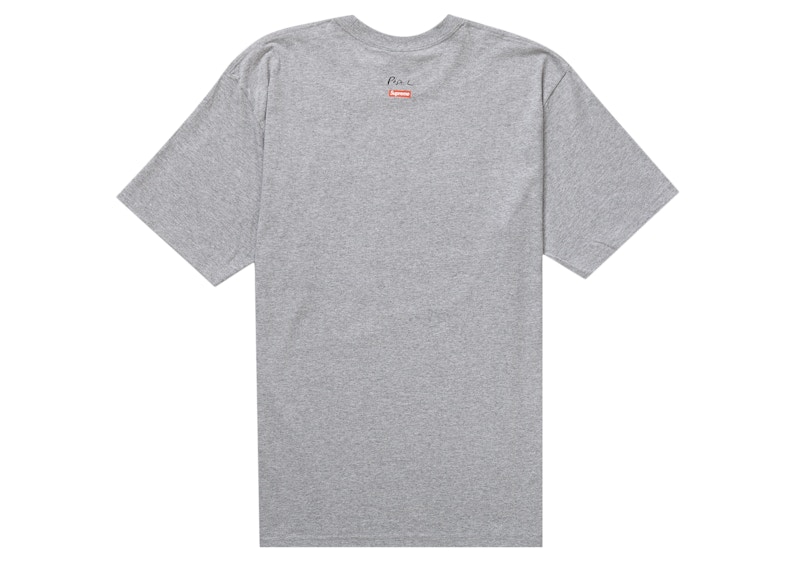 Supreme Pope.L Training Crawl Tee Heather Grey 圖 2