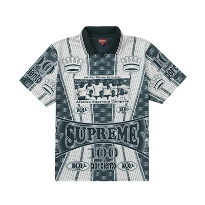 Supreme Por Ciento Soccer Jersey Green