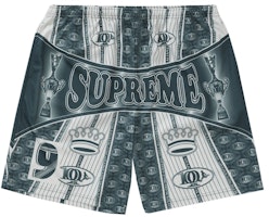 Supreme Por Ciento Soccer Short Green Supreme Por Ciento Soccer Short Green