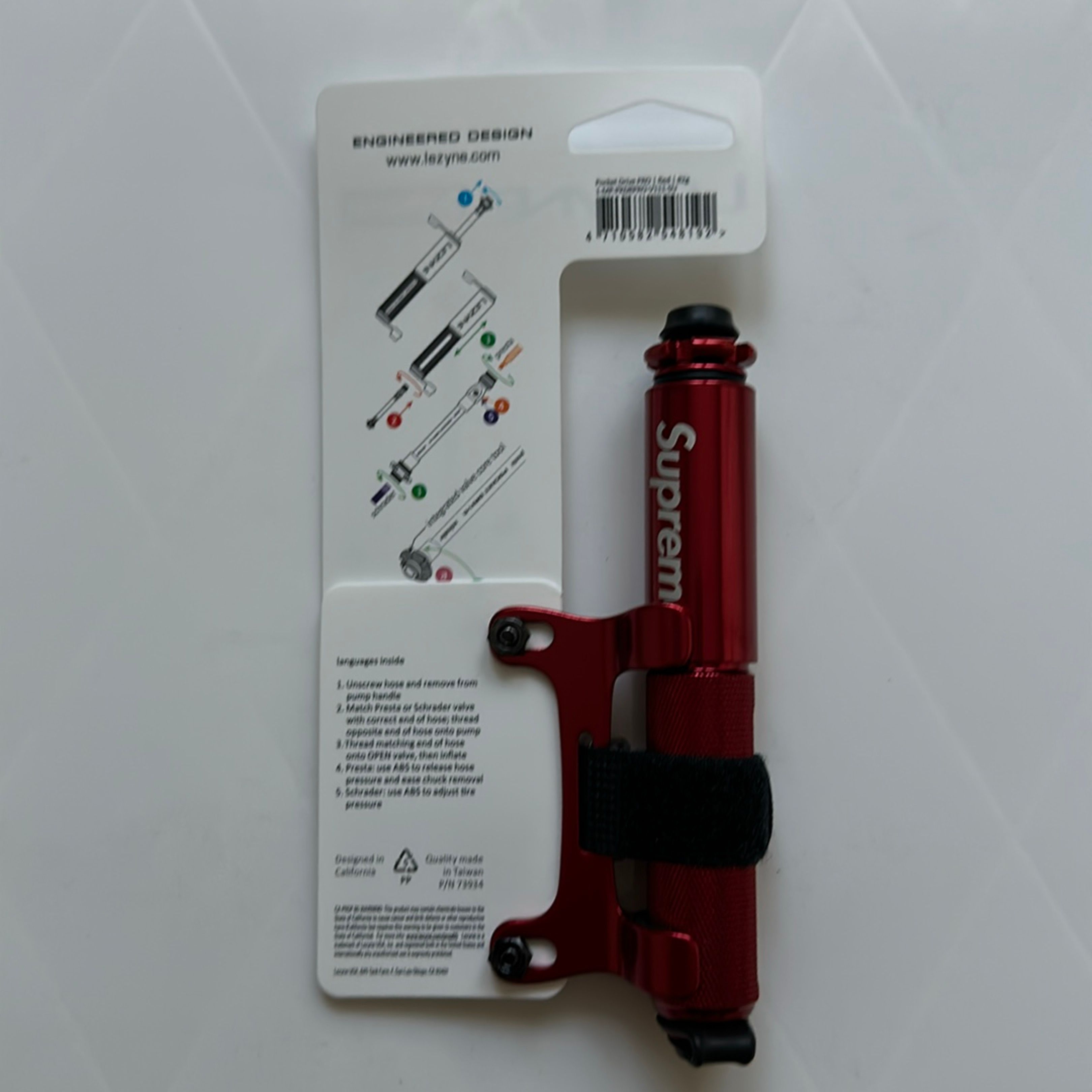 Shop Supreme Portable Durable Lightweight Stable Bicycle Pump 1-MP-PKDRRPO-V111-SU