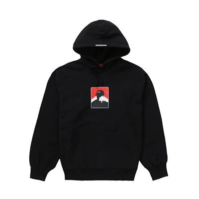 Supreme Portrait Hooded Sweatshirt (FW20) Black