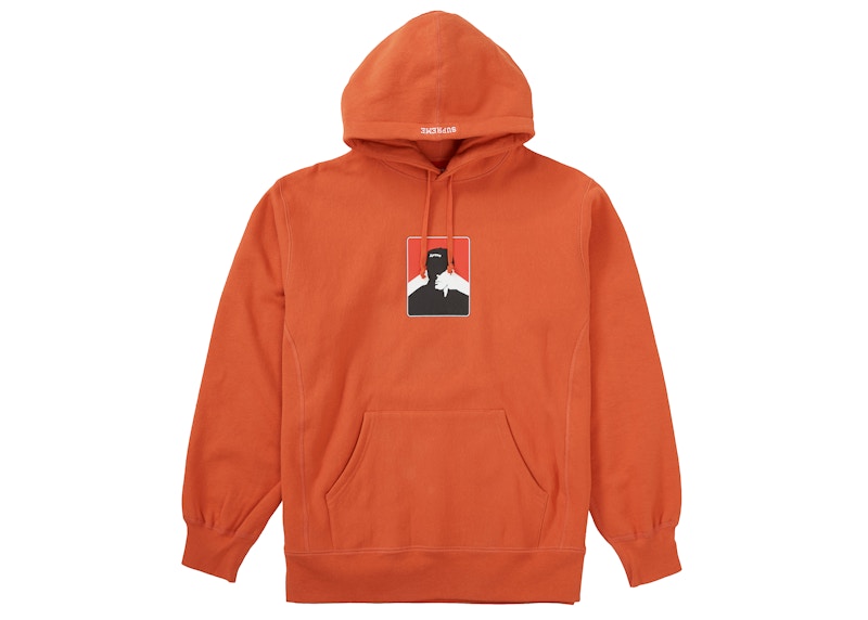 Supreme Portrait Hooded Sweatshirt (FW20) Burnt Orange