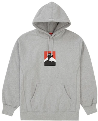 Supreme Portrait Hooded Sweatshirt (FW20) Heather Grey - Baju Sejuk Kelabu Heather Buy Supreme Portrait Hooded Sweatshirt (FW20) Heather Grey - Baju Sejuk Kelabu Heather