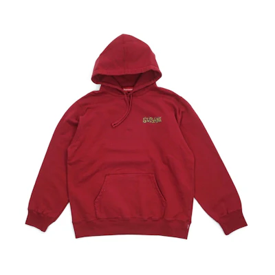 Supreme Portrait Hooded Sweatshirt Cardinal