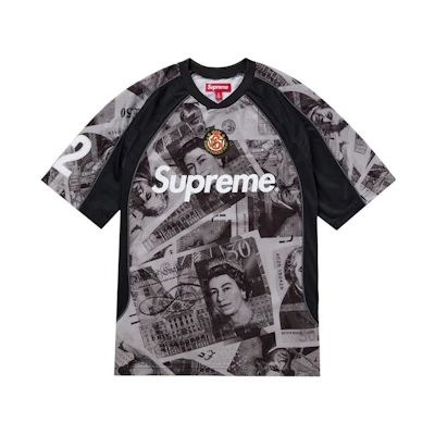 Supreme Pounds Soccer Jersey Black