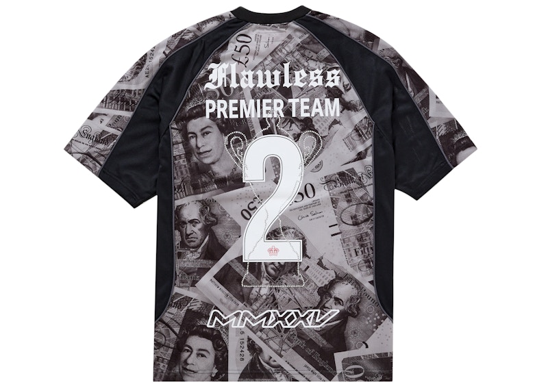 Order Supreme 英鎊足球球衣 黑色