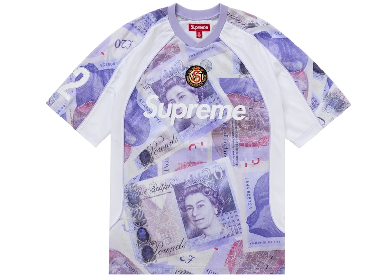 Supreme Pounds Soccer Jersey White