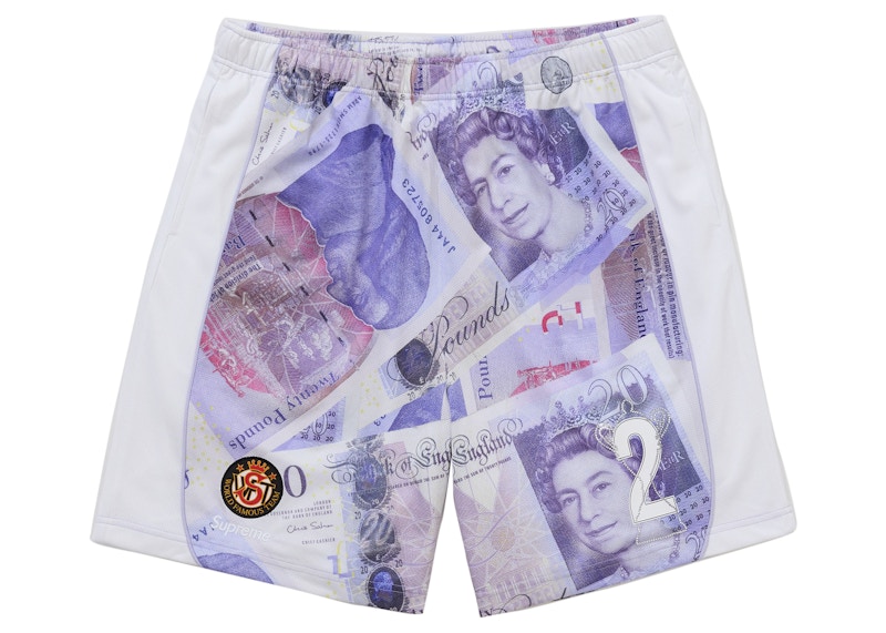 Supreme Pounds Soccer Short White
