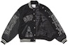 Order Supreme Praises Varsity Jacket Black