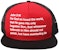 Supreme Preach Mesh Back 5 ‘Panel Black