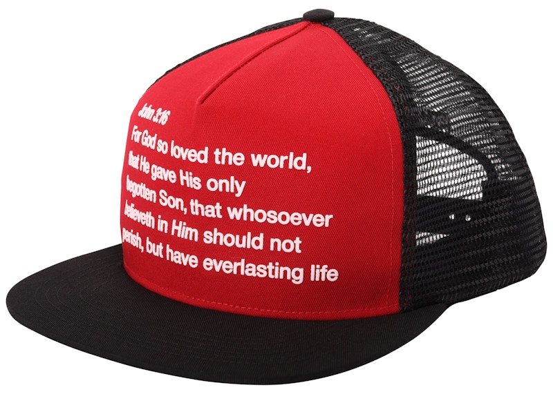 Lookbook Supreme Preach Gorra Negra de 5 Paneles con Malla Trasera