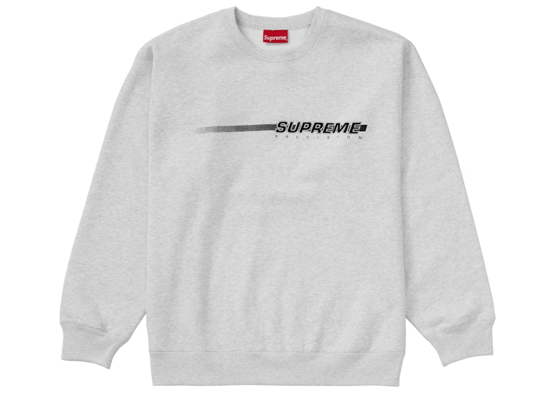 Supreme Precision Crewneck Ash Grey