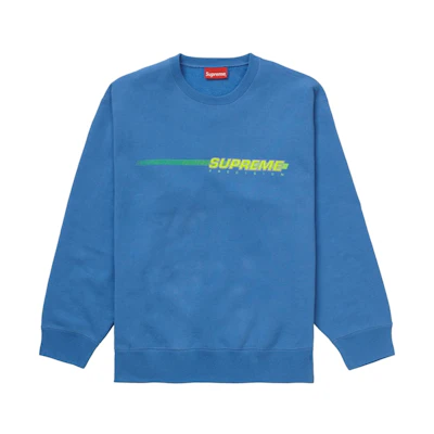Supreme Precision Crewneck Pale Royal