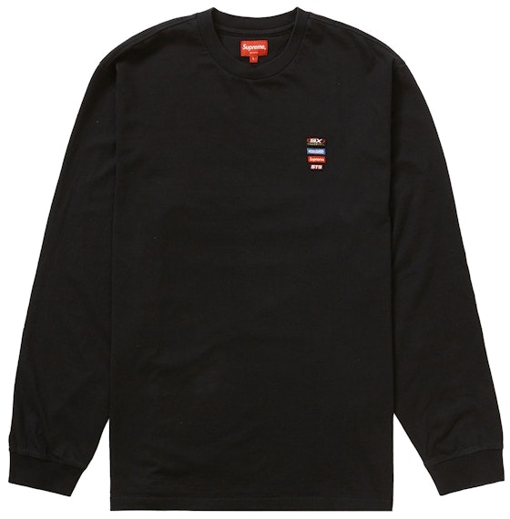 supreme-x-precision-l-s-top-black