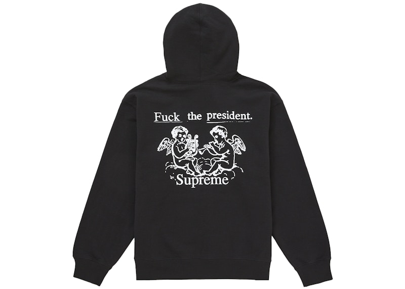 Supreme President Hooded Sweatshirt Black 圖 2