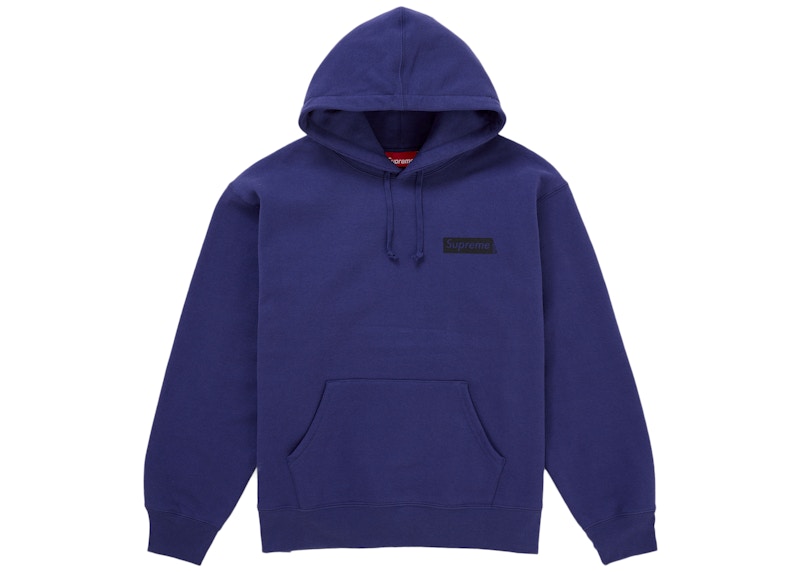 Supreme President Hooded Sweatshirt Dark Blue