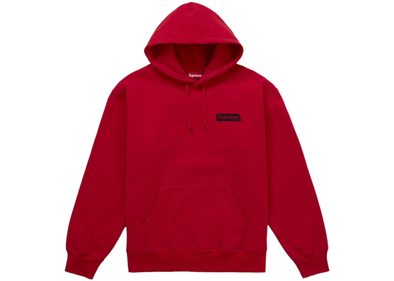 Supreme President Hooded Sweatshirt Red