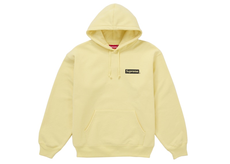 Supreme President Hooded Sweatshirt Yellow