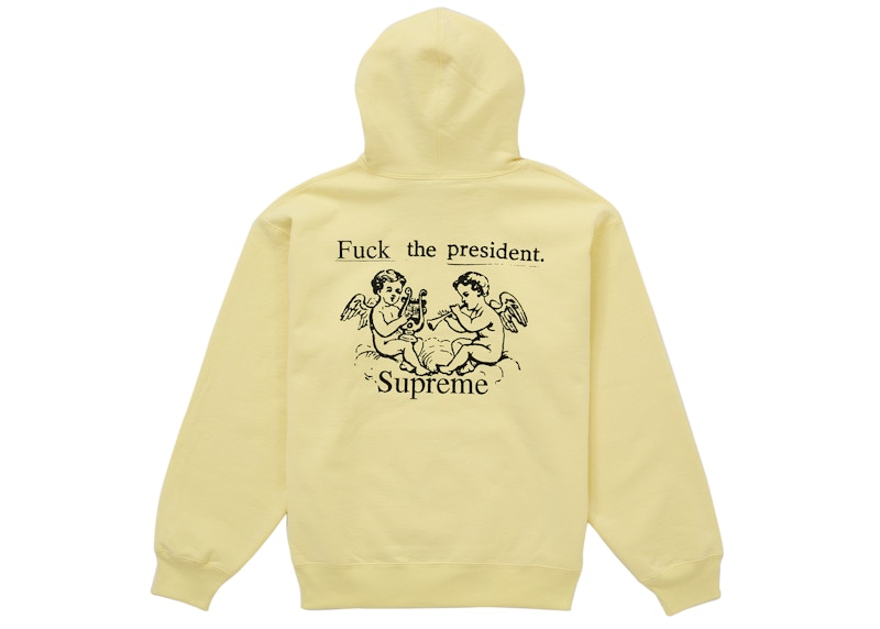 Supreme President Hooded Sweatshirt Yellow 圖 2