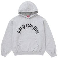 Supreme Printed Arc Hooded Sweatshirt Heather Grey Supreme Printed Arc Hooded Sweatshirt Heather Grey