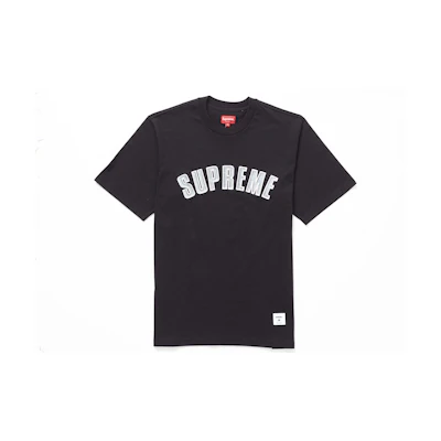 Supreme Printed Arc S/S Top Black