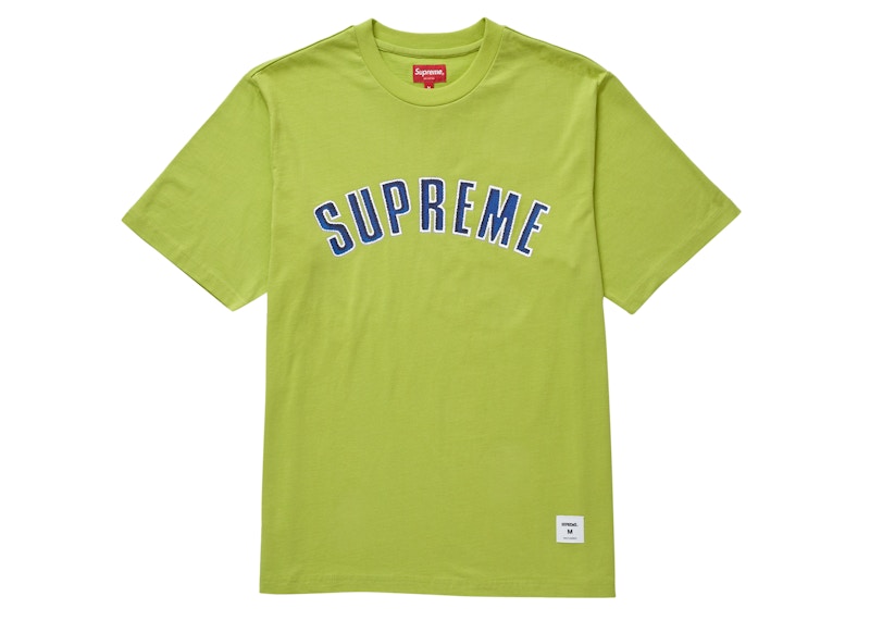 Supreme Printed Arc S/S Top Lime