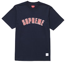 Supreme Printed Arc S/S Top Navy