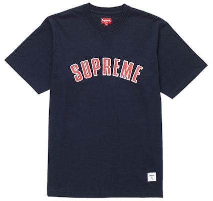 Supreme Camiseta Arc Estampada Manga Corta Azul Marino Buy Supreme Camiseta Arc Estampada Manga Corta Azul Marino