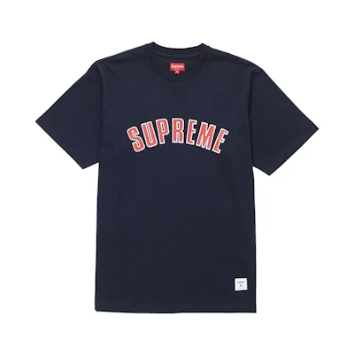 Supreme Printed Arc S/S Top Navy