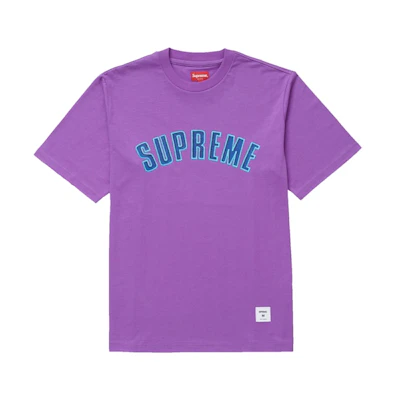 Supreme Printed Arc S/S Top Purple