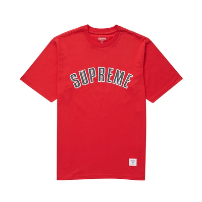 Supreme Printed Arc S/S Top Red