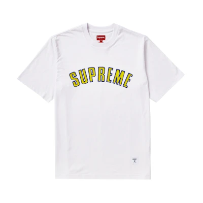 Supreme Printed Arc S/S Top White