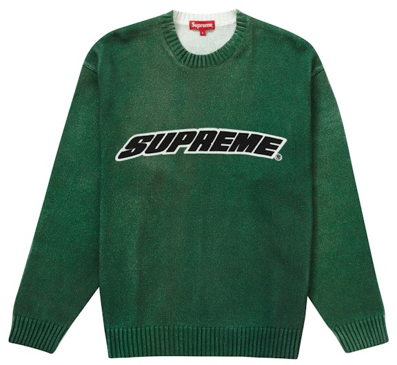 supreme-printed-washed-sweater-olive