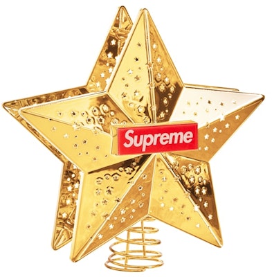 Supreme Projecting Star Tree Topper Gold Buy Supreme Projecting Star Tree Topper Gold