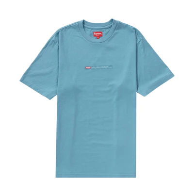 Supreme Property Label S/S Top Light Slate