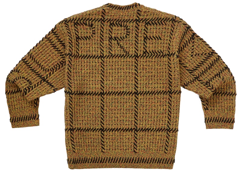 Order Supreme Quilt Stitch Sweater Yellow