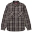 Buy Supreme Kemeja Flanel Quilted Hitam Snap