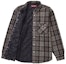 Order Supreme Kemeja Flanel Quilted Hitam Snap