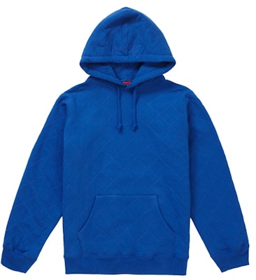 슈프림 퀼티드 후드 스웨트셔츠 로얄 (Supreme Quilted Hooded Sweatshirt Royal)
Buy 슈프림 퀼티드 후드 스웨트셔츠 로얄 (Supreme Quilted Hooded Sweatshirt Royal)