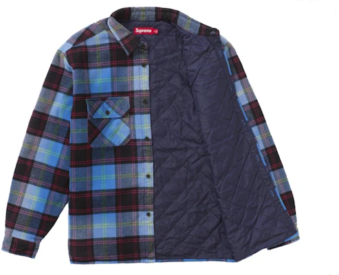 Supreme 菱格纹蓝色格子衬衫 Order Supreme 菱格纹蓝色格子衬衫