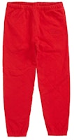 Supreme Quilted Sweatpant Red