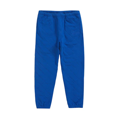 Supreme Quilted Sweatpant Royal
