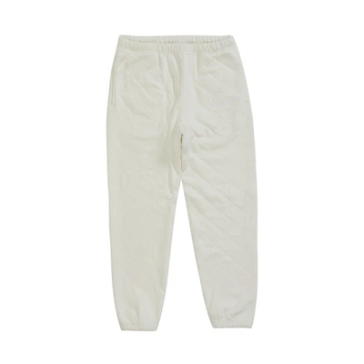 Supreme Quilted Sweatpant White