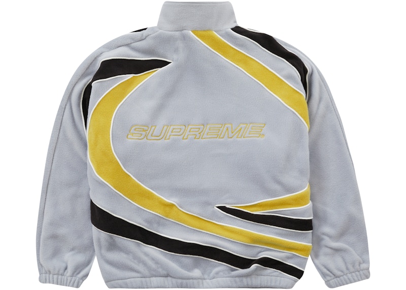 Supreme Racing Fleece Jacket Heather Grey 圖 2