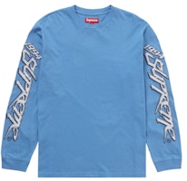 Supreme Racing Intarsia L/S Top Blue