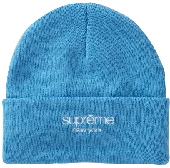 supreme-radar-beanie-bright-blue