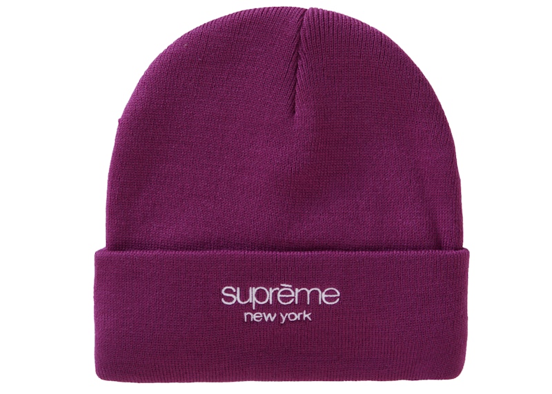 Buy Supreme Radar Beanie Ungu Terung