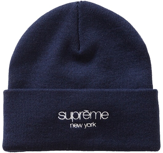 supreme-radar-beanie-navy