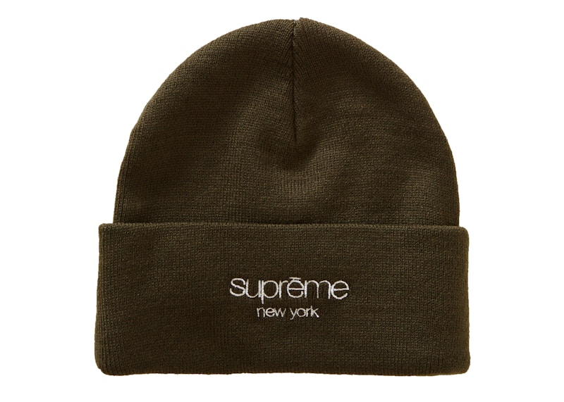 Supreme Radar Beanie Olive
