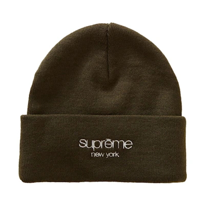 Supreme Radar Beanie Olive